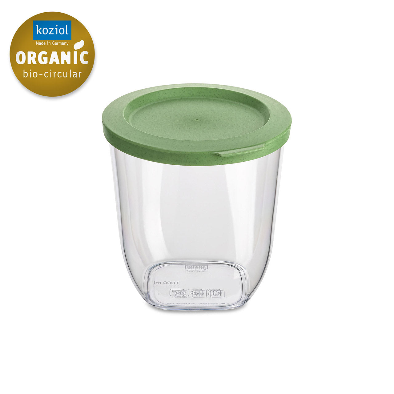 Koziol Connect Dry Storage Vorratsdose aus Bio Plastik