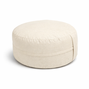 Mudis Meditationskissen Rund mit Dinkelspelz Füllung, 40 x 20 cm