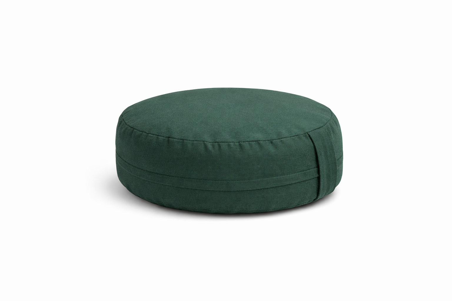 Mudis Meditationskissen Rund mit Dinkelspelz Füllung, 35 x 15 cm