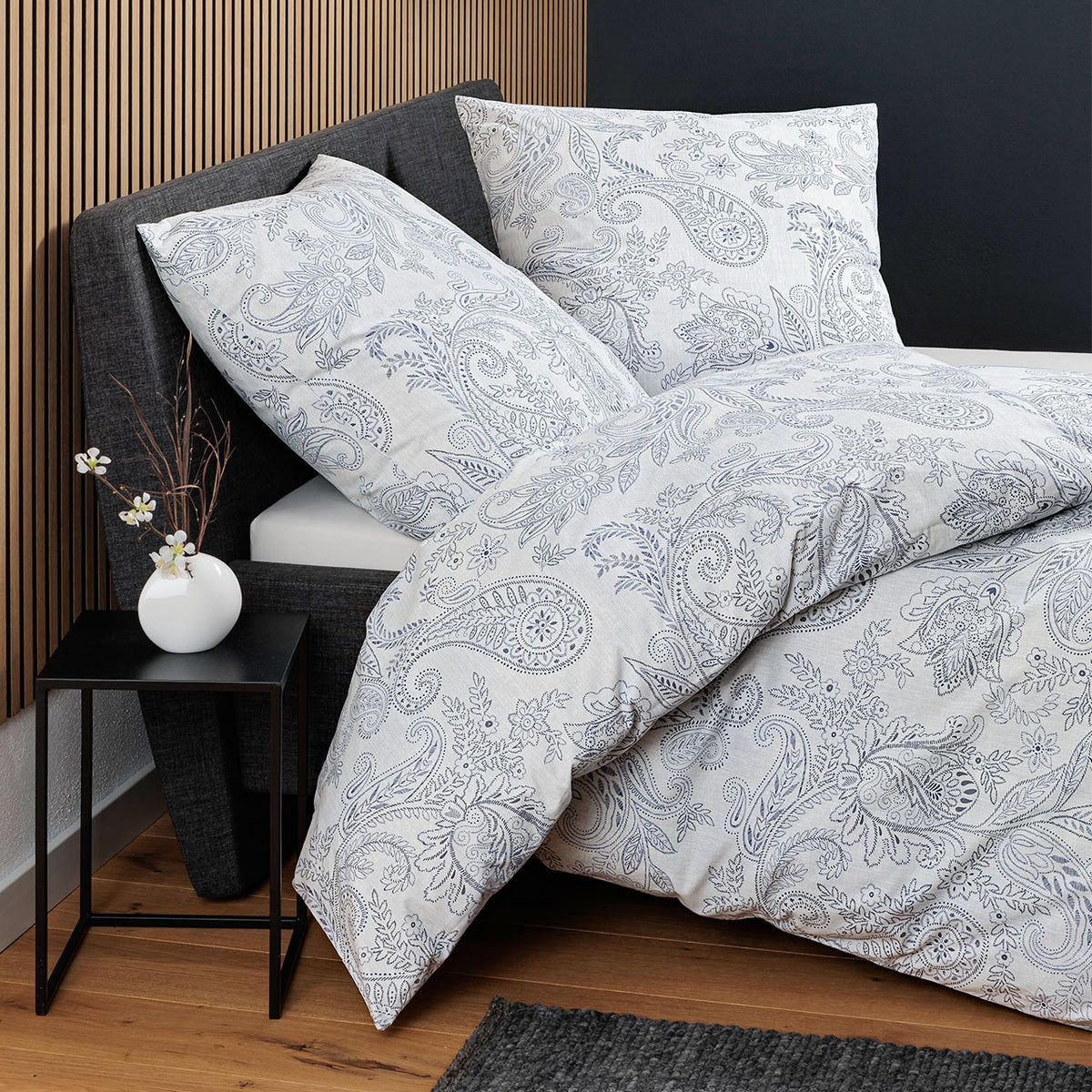 Janine Cortina Paisley Bettwäsche Set aus Baumwolle