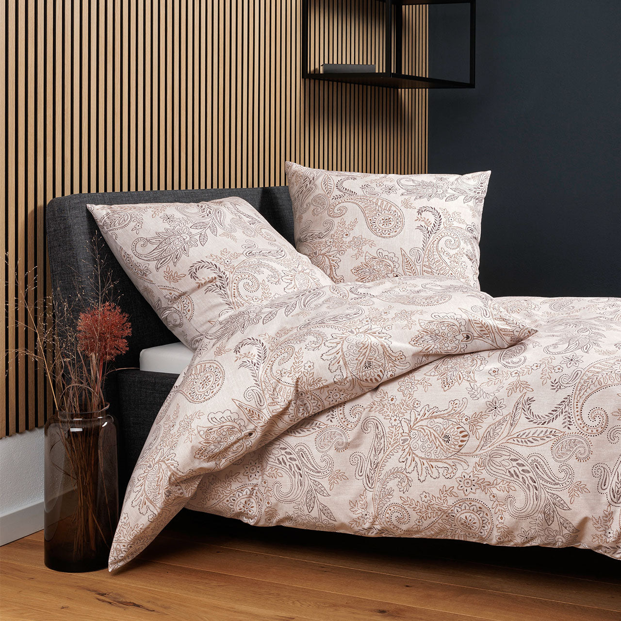 Janine Cortina Paisley Bettwäsche Set aus Baumwolle