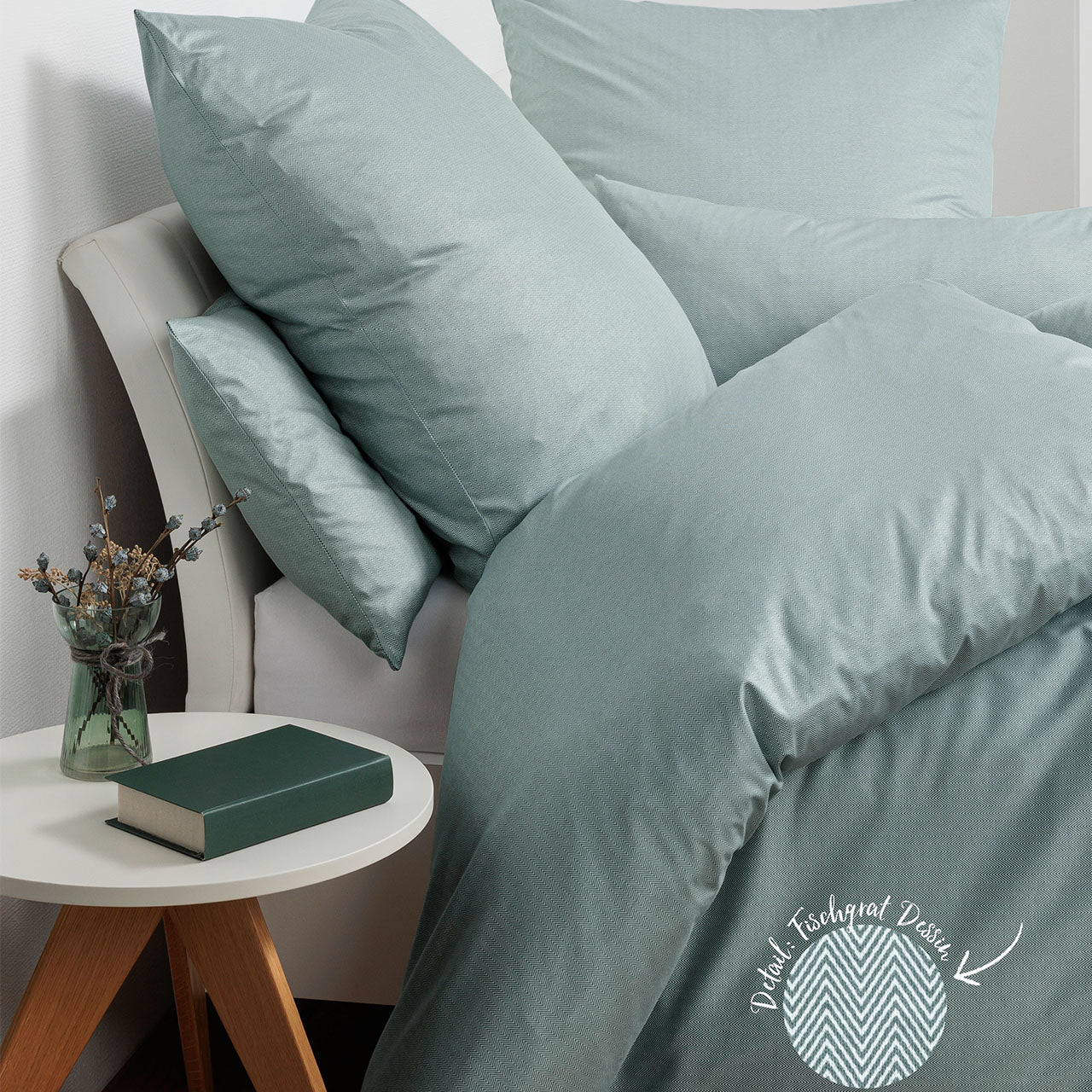 Janine Jersey Modern Classic Bettwäsche Set aus Baumwolle