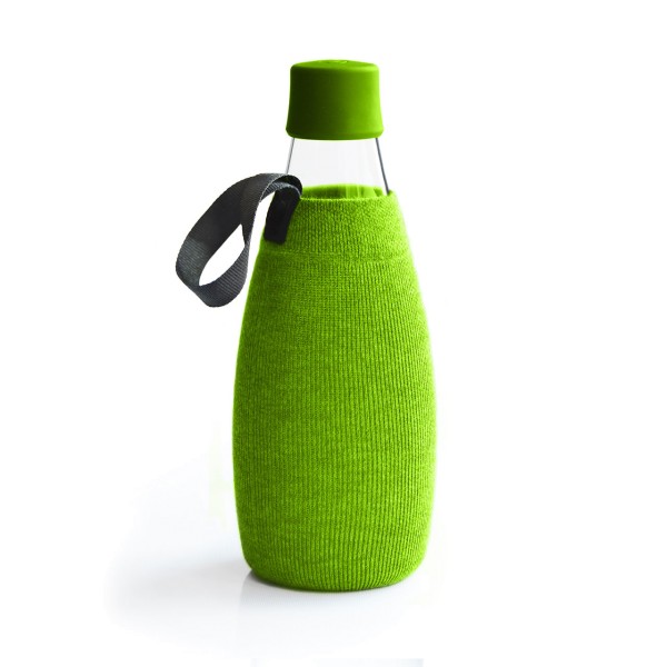 Retap Flaschenschutz aus Baumwolle für Retap 0,8l Trinkflaschen, Forest Green