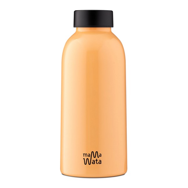 MAMA WATA - isolierte Trinkflasche für 470ml Flüssigkeit, aus 18/8er Edelstahl, peach