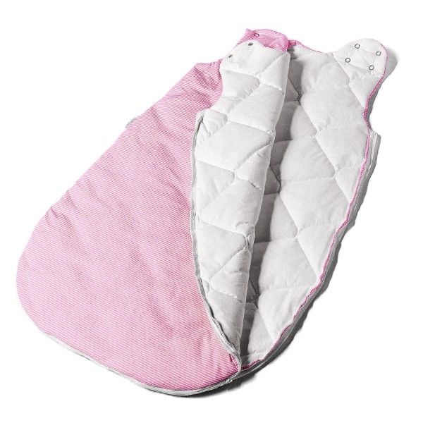 Baby Allergiker Schlafsack in verschiedenen Größen, in Farbe Rosé/Weiß