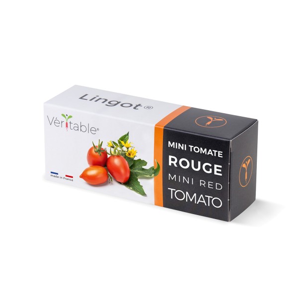 Veritable Lingot Nachfüllpack für Indoor Gärten - Rote Mini-Tomate Verpackung