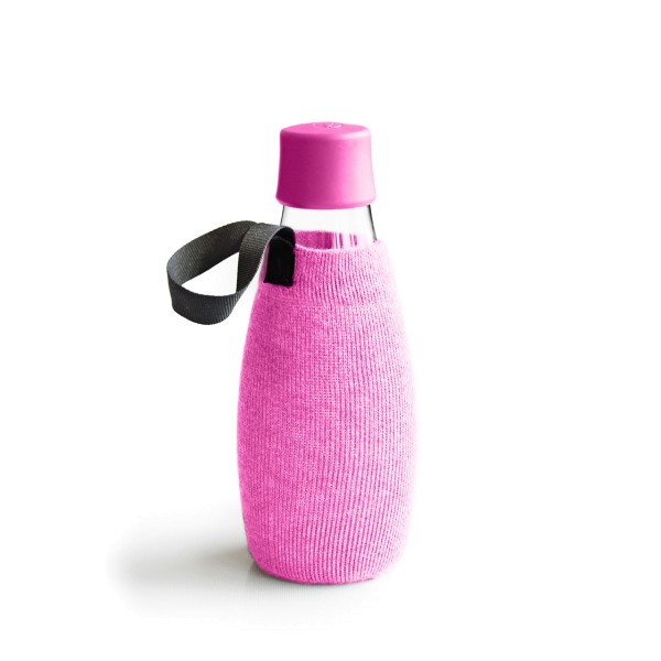 Retap Flaschenschutz aus Baumwolle für Retap 0,5l Trinkflaschen, Magenta