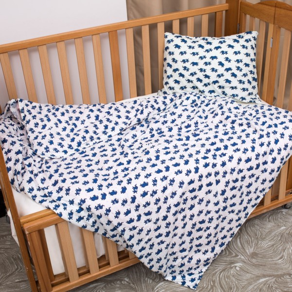 Ege Organics Bettdeckenbezug für Kinder aus Bio Baumwolle Jersey