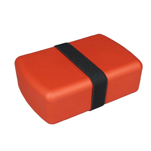 Zuperzozial Brotdose aus Bio Plastik - Farbe: Terra Red