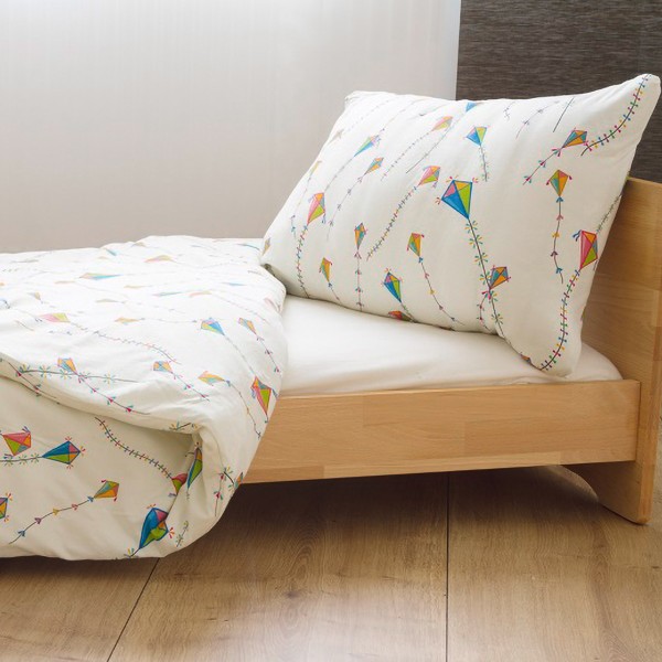 Ege Organics Bettdeckenbezug für Kinder aus Bio Baumwolle Jersey