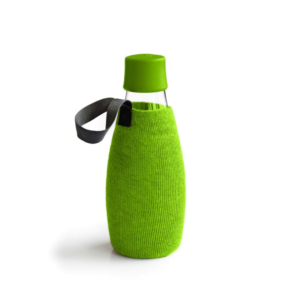 Retap Flaschenschutz aus Baumwolle für Retap 0,5l Trinkflaschen, Forest Green